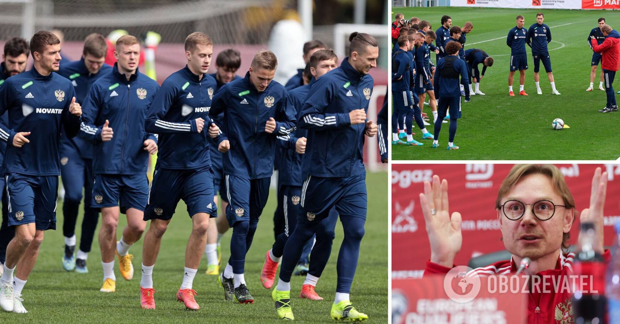 The decision of the Russian national soccer team, with which everyone refused to play, provoked hysteria online
