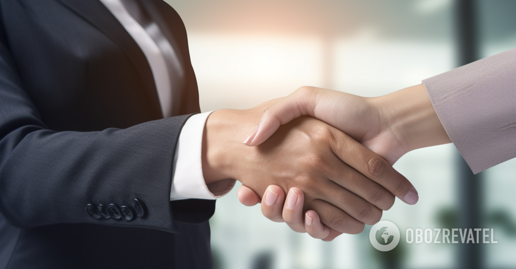 Rules of etiquette on shaking hands with female colleagues