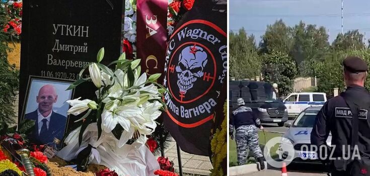 Współzałożyciel PMC "Wagner" Utkin został pochowany bez części honorów