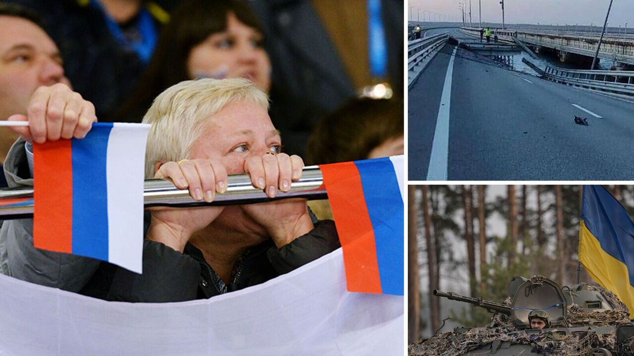 "They are bombing the Crimean bridge": Russian citizens are concerned about the successes of the Ukrainian army. Interception