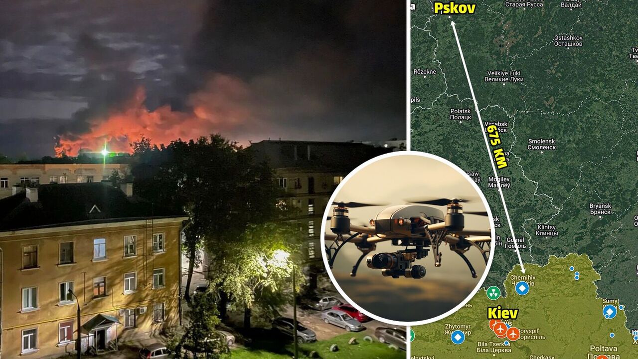 Rosja stoi przed nowym wyzwaniem: ISW wyjaśnia, co oznacza atak dronów na lotnisko w Pskowie