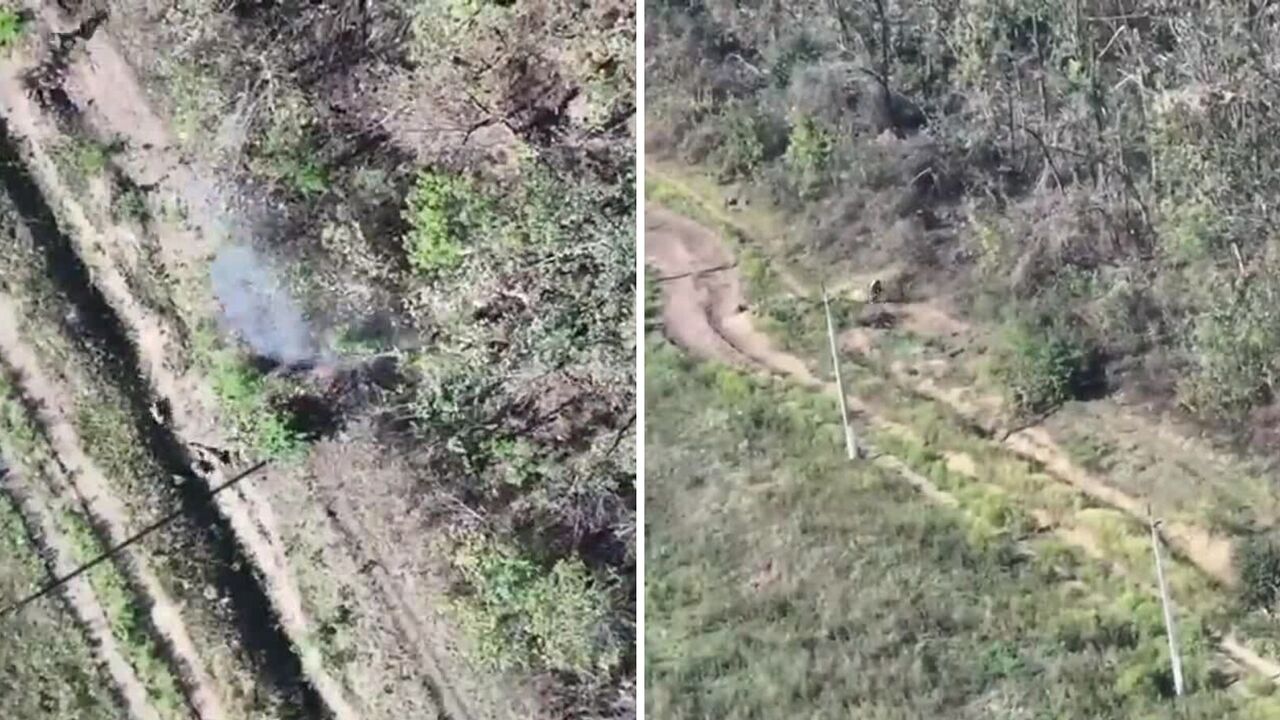 The occupiers decided to play hide-and-seek with the Ukrainian drone, but everything went "off plan". Video