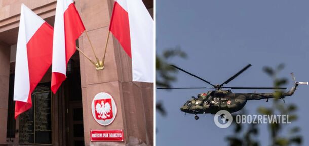 Polska przekazała Białorusi dowody naruszenia granicy przez śmigłowce wojskowe i wezwała do zaprzestania prowokacji