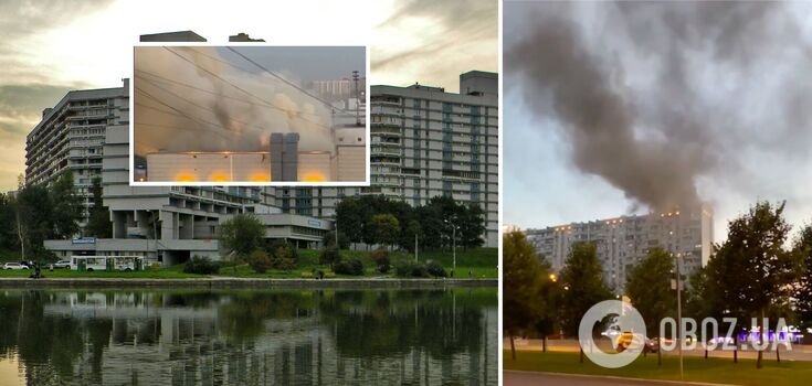 Moscow is on fire again: the upper floors of a house in Chertanovo are burning. Video