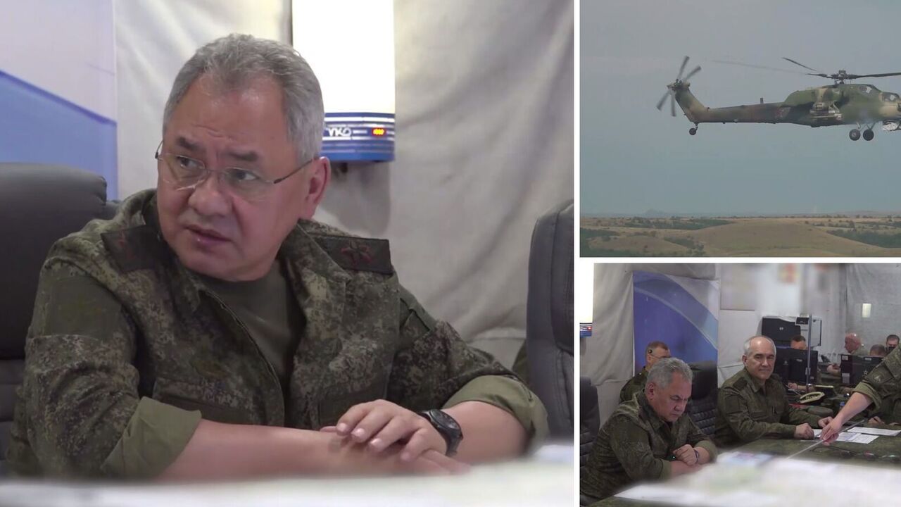 Russia claims Shoigu's visit to the war zone and shows video. Russians are outraged