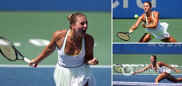 Kostiuk z łatwością pokonała najlepszą tenisistkę Francji i wywołała sensację w Waszyngtonie