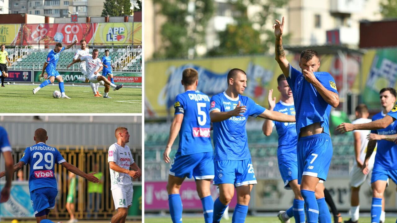 Zawieszenie, dwie kary i setny gol Jarmołenki: "Dynamo" pokonał debiutanta UPL skandalem