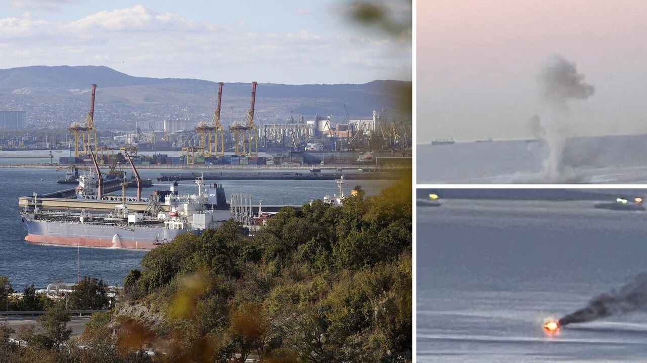 Russia claimed drone attack on the naval base in Novorossiysk: there were explosions, the movement of ships stopped. Photo and video