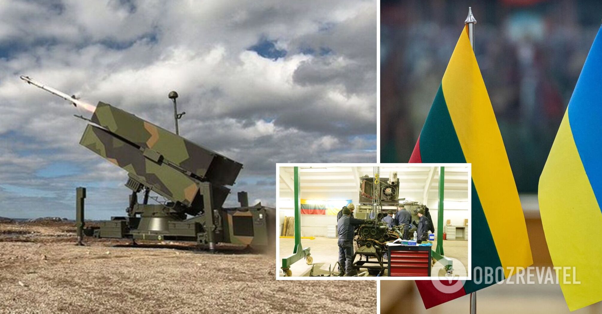 NASAMS SAMs and UAVs: Lithuania announces new military aid package for Ukraine