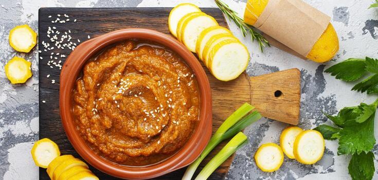 Zucchini caviar recipe