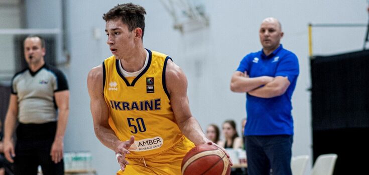 Ukraine's national basketball team wins its second victory in a row