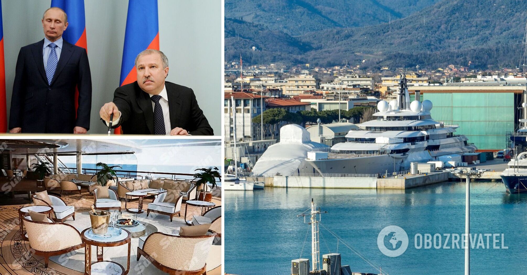 Khudainatov may be the fake owner of Putin's yacht