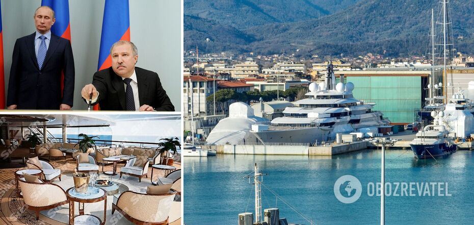 Khudainatov may be the fake owner of Putin's yacht