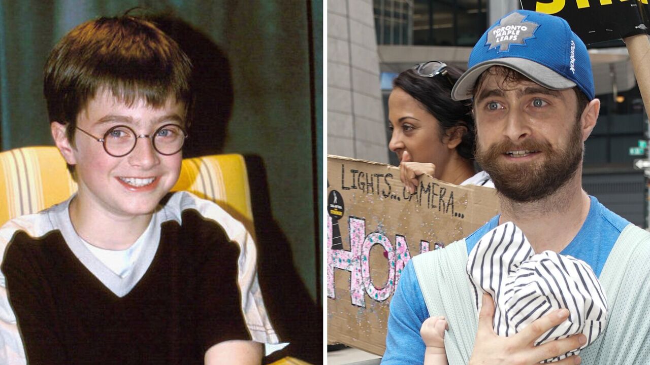 Daniel Radcliffe, Rupert Grint and other actors from the Harry Potter films who became parents. Photo