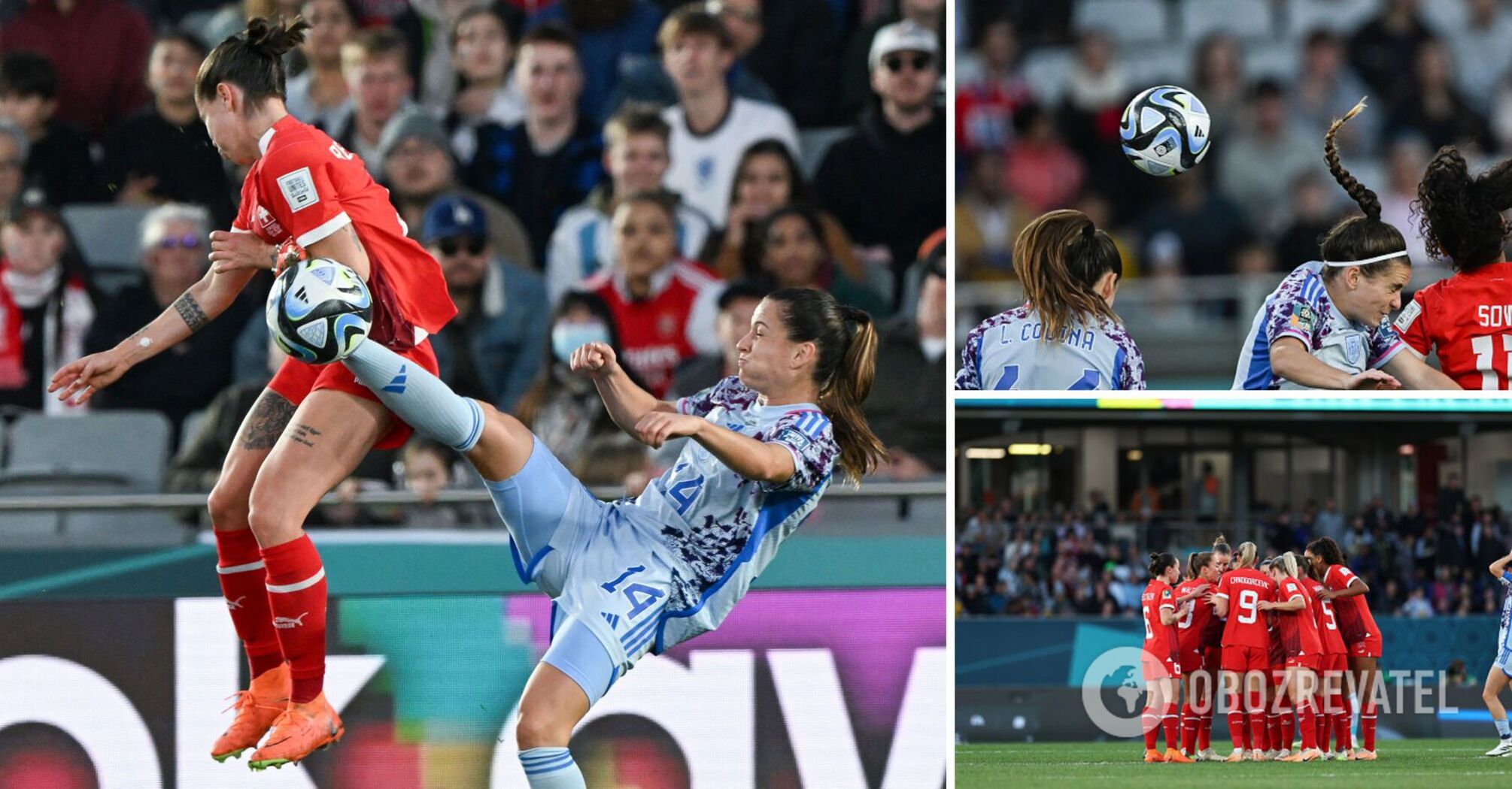 A soccer player scored in her own net from 50 meters at the World Cup. Video