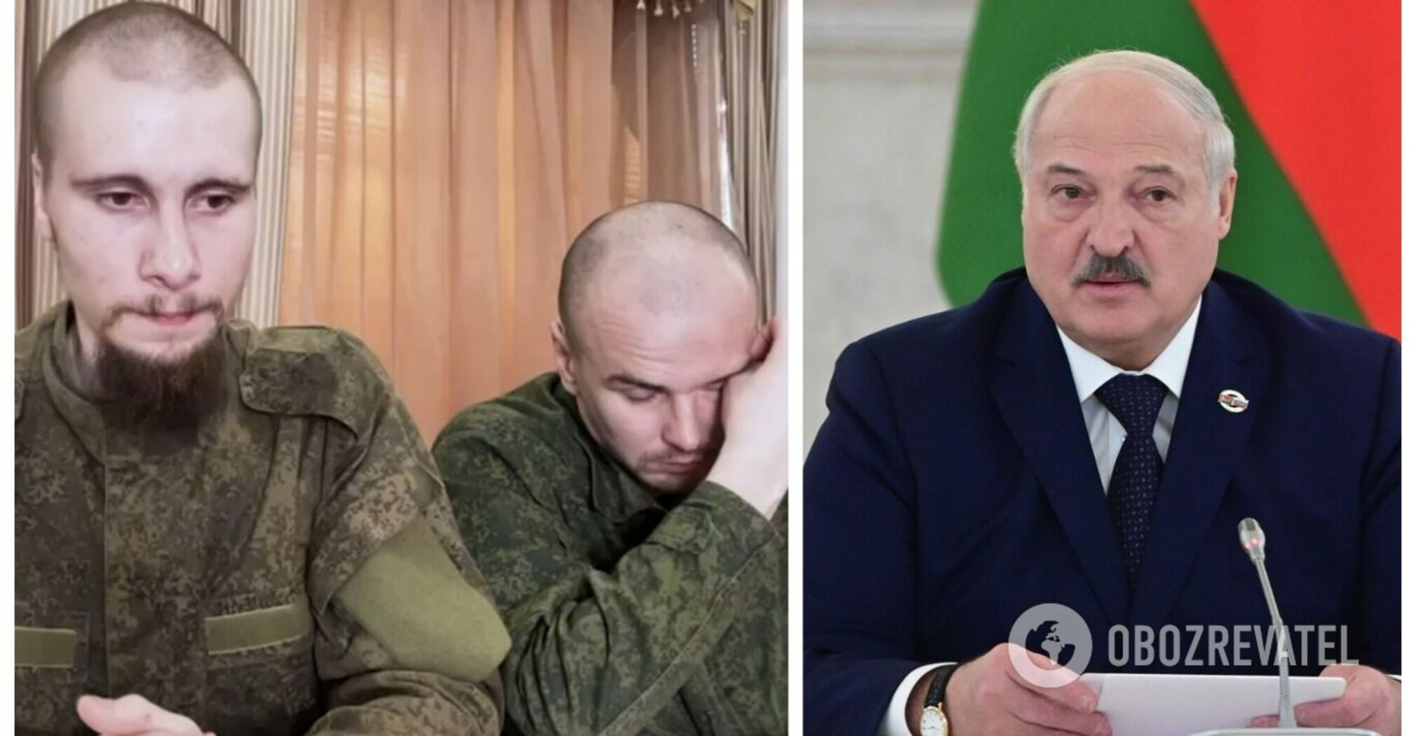 "We hope you will take us back": Belarusian occupiers captured in Ukraine recorded an appeal to Lukashenko. Video