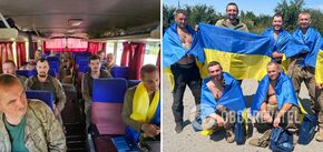 Kolejnych 22 ukraińskich żołnierzy powróciło na Ukrainę z niewoli: najstarszy ma 54 lata, najmłodszy 23. Zdjęcie