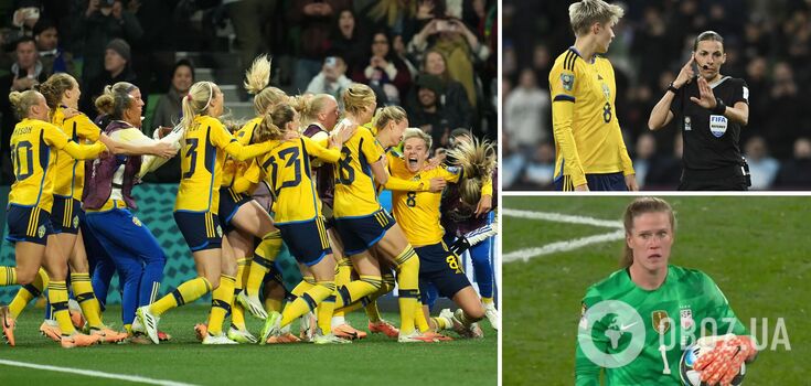 A fantastic one-millimetre shot. A huge sensation happened at the FIFA Women's World Cup. Video