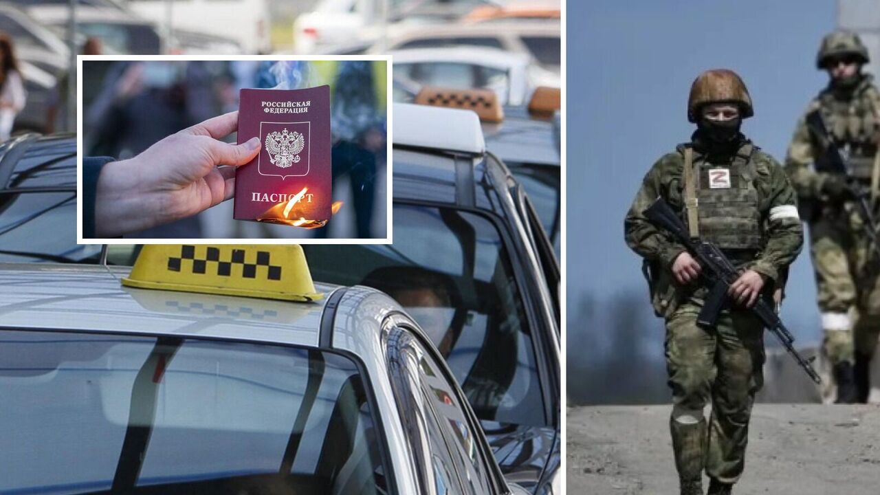 Okupanci w Zaporożu terroryzują taksówkarzy za odmowę wydania rosyjskich paszportów: grożą im pozbawieniem pracy