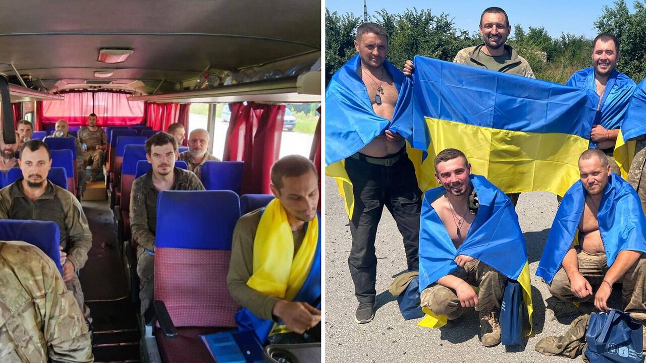 Another 22 Ukrainian soldiers returned to Ukraine from captivity: the oldest is 54 years old, the youngest is 23. Photo