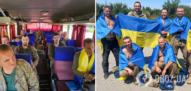 Another 22 Ukrainian soldiers returned to Ukraine from captivity: the oldest is 54 years old, the youngest is 23. Photo