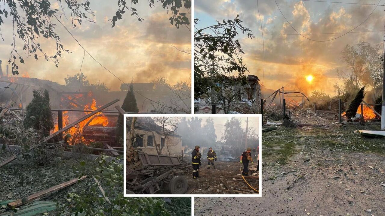 Rosyjskie wojska zaatakowały wioskę w obwodzie charkowskim bombami kierowanymi: są ofiary i ranni. Zdjęcie