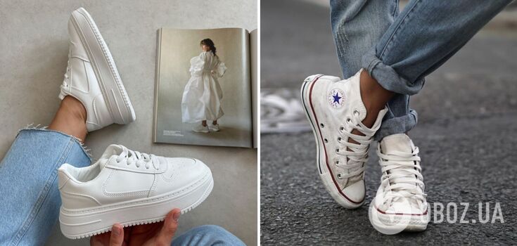How to clean white sneakers at home: cheap and effective remedies