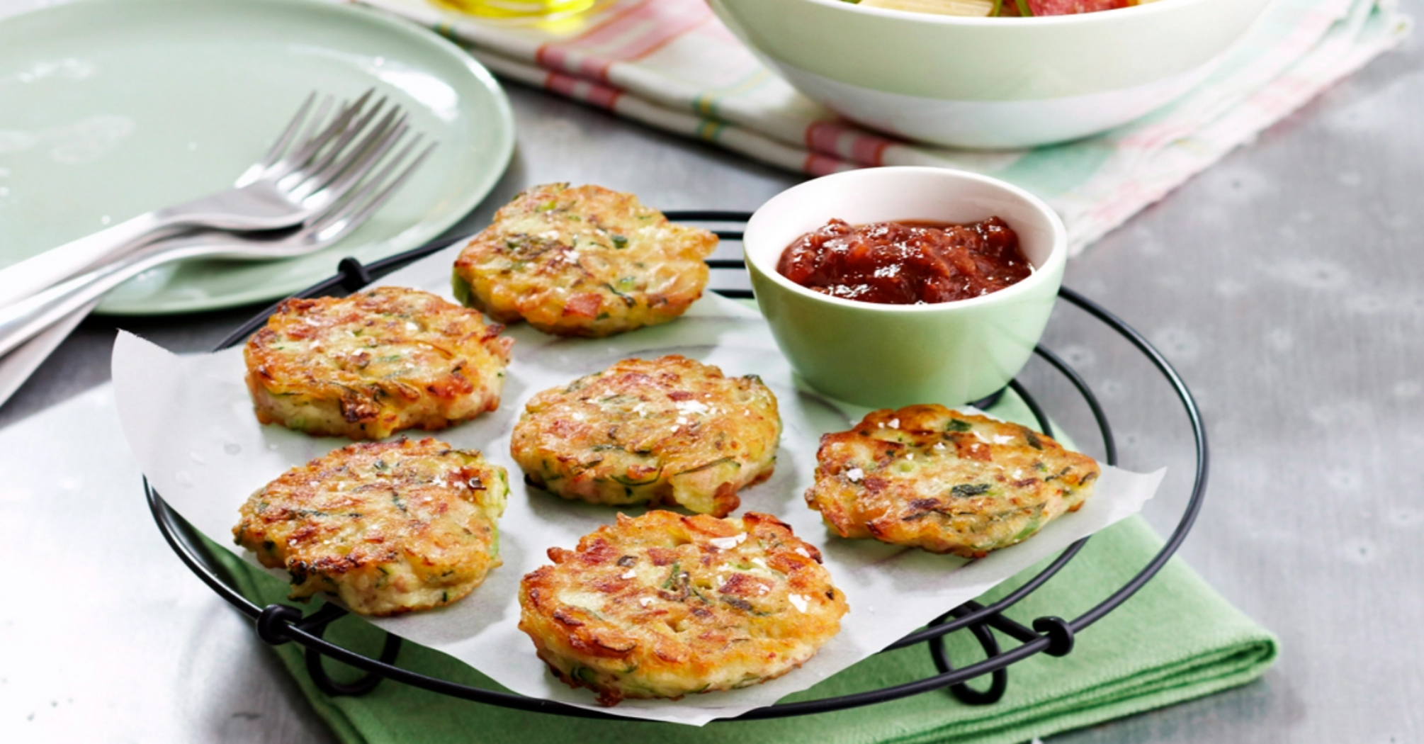 Zucchini cutlets