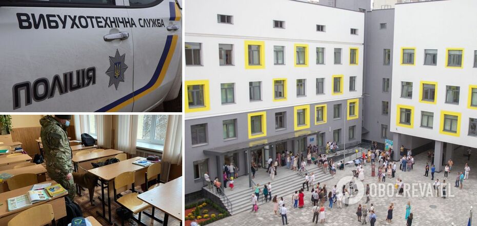 Booby-trapping of all schools reported in Kyiv
