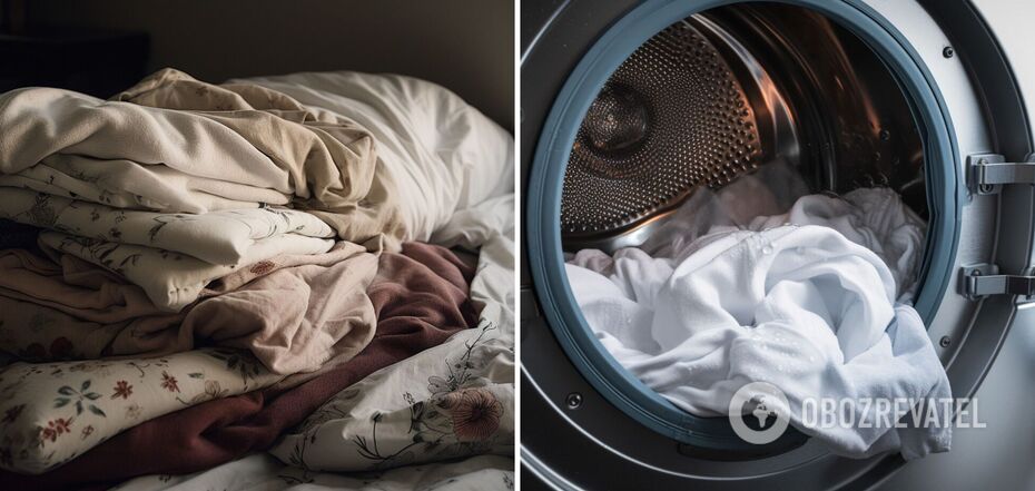 The best temperature to wash bed linen so that is it clean and does not lose color