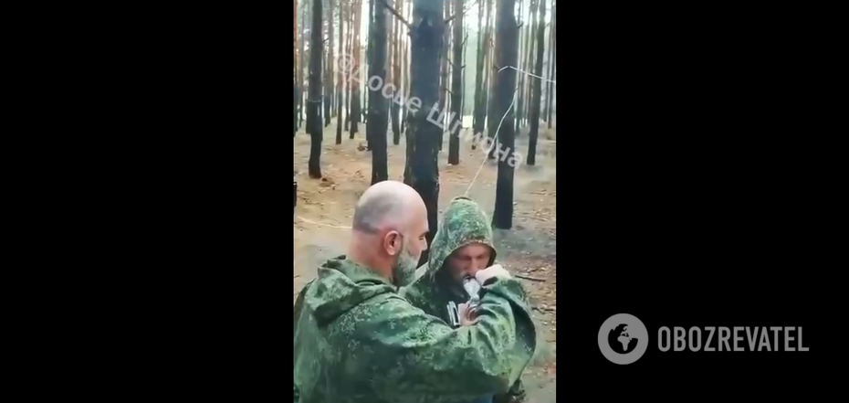How Russian servicemen have fun