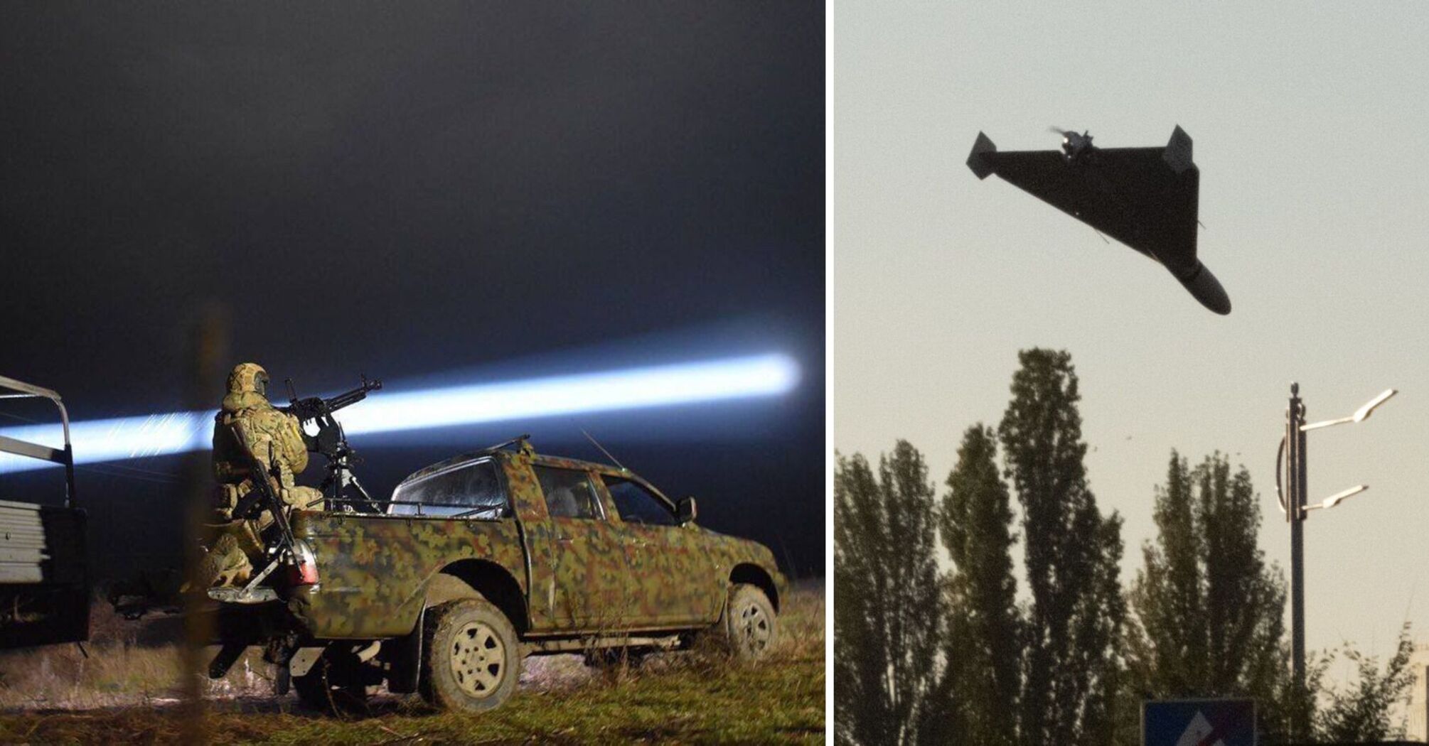 At night in the Kiev region actively worked air defense systems