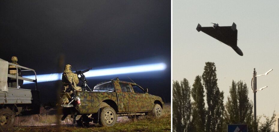At night in the Kiev region actively worked air defense systems