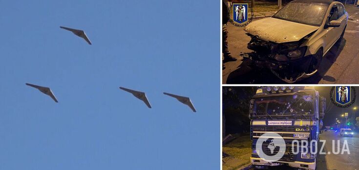 Russia attacked Kyiv and the region with Shahed drones: 26 targets out of 33 destroyed