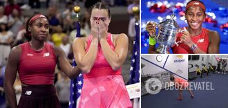 The 19-year-old tennis player, who supported Ukraine, defeated Sobolenko in the final of the US Open. The Belarusian went 'went crazy' from anger. Video