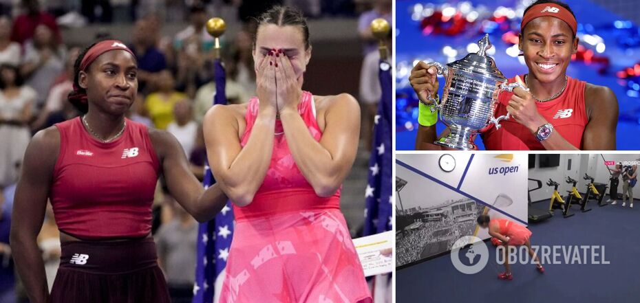 The 19-year-old tennis player, who supported Ukraine, defeated Sobolenko in the final of the US Open. The Belarusian went 'went crazy' from anger. Video