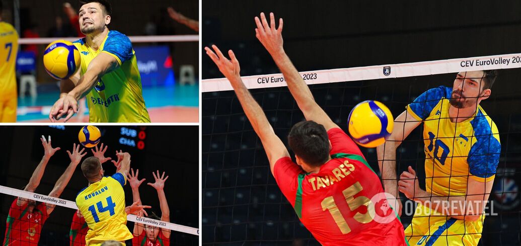Ukraine reaches the quarterfinals of the European Volleyball Championship with a thumping victory