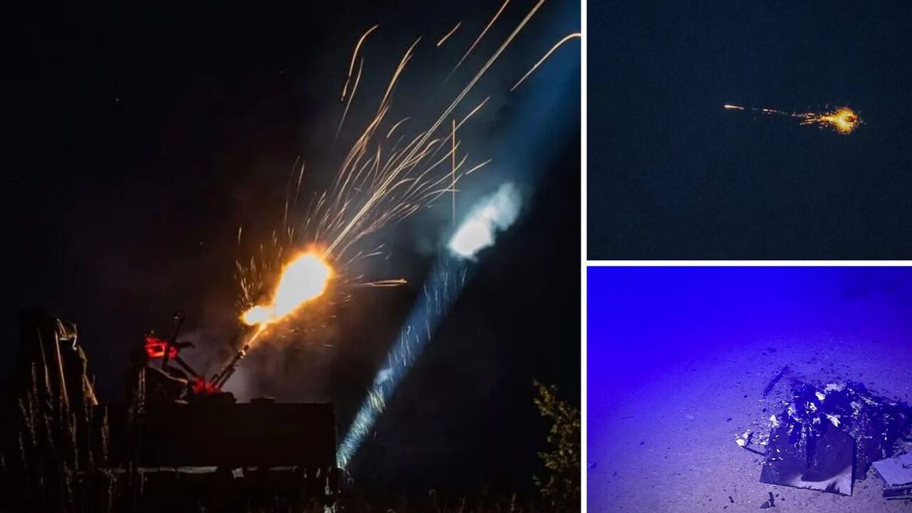Rosja wystrzeliła drony Shahed na Kijów: 26 celów zniszczonych