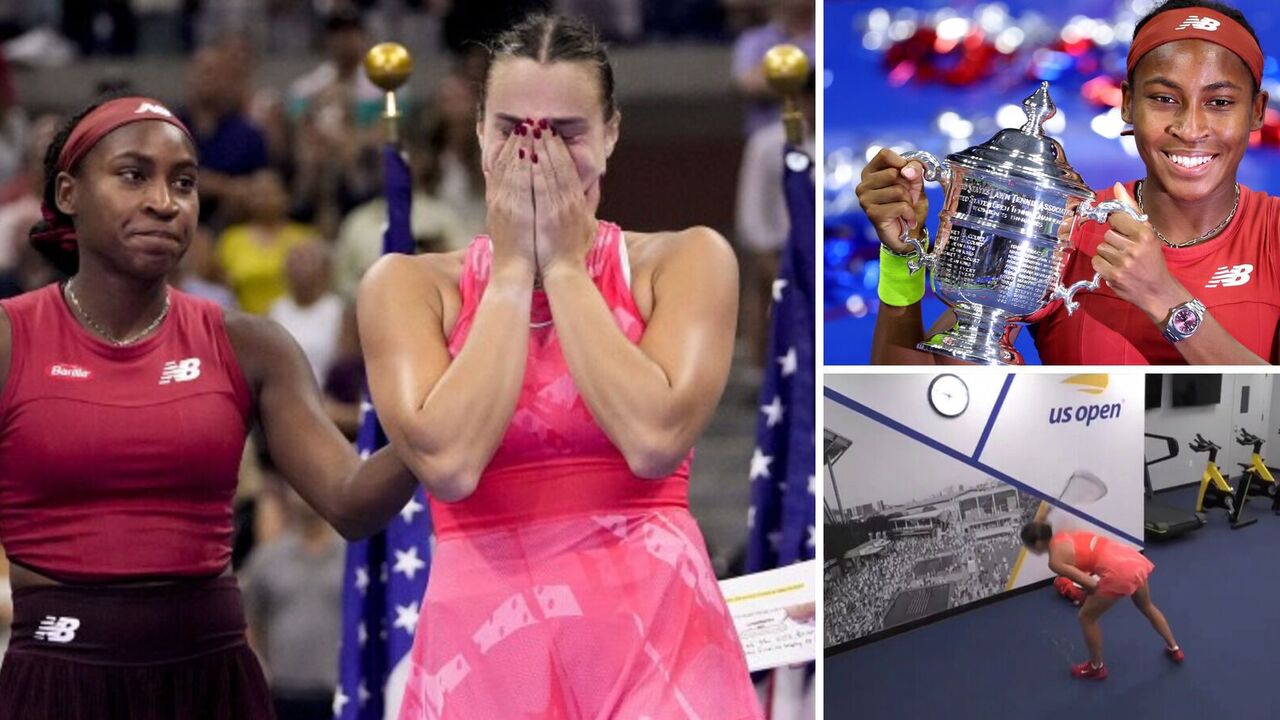 19-letnia tenisistka, który wspiera Ukrainę, pokonała Sobolenko w finale US Open. Białorusin "oszalał" ze złości. Wideo