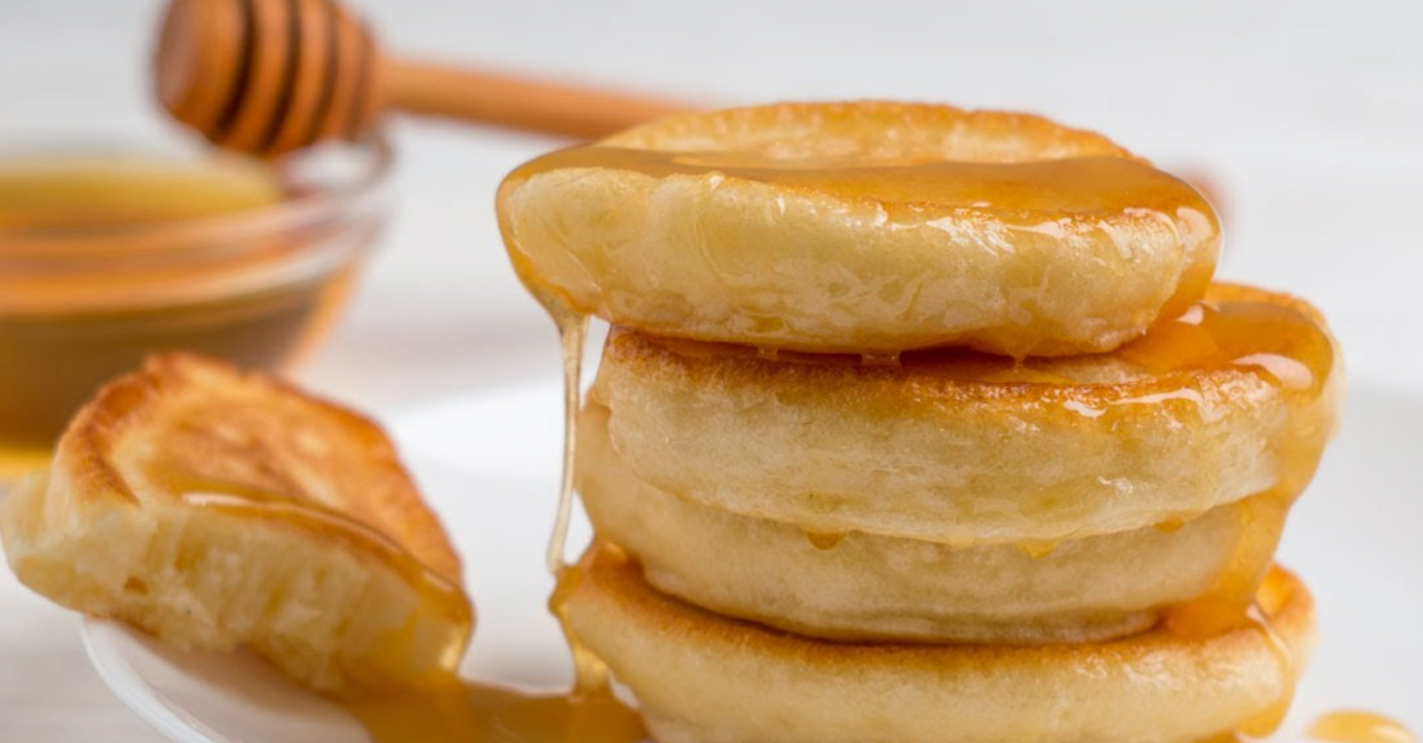 Puffed pancakes