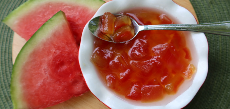 How to make jam from watermelon rinds: original recipe
