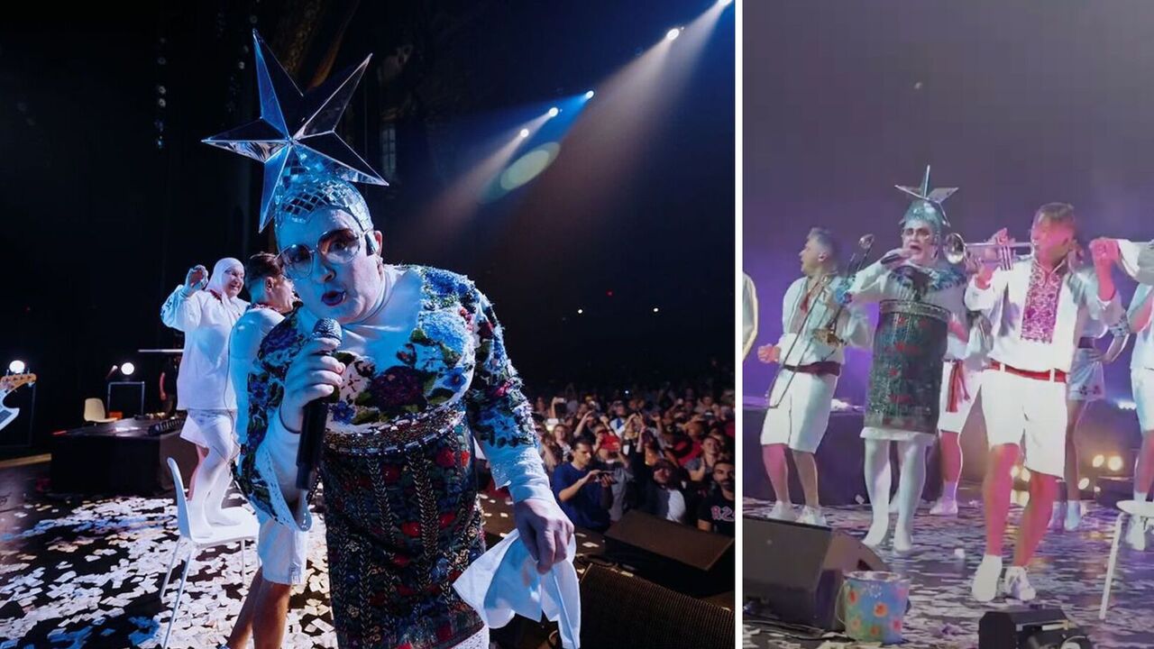 Verka Serdyuchka zrobiła wielkie show w Nowym Jorku: nawet Amerykanie życzyli "Chwała Ukrainie!" i kazali Putinowi się wynosić