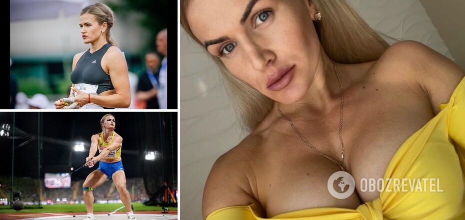Ukrainian hammer thrower struck the network with her looks. Photo