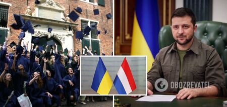 'Pressure on Russia yields results only when it is global': Zelensky addressed students of leading universities in the Netherlands. Video