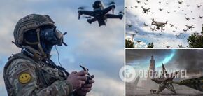 Drones on Moscow