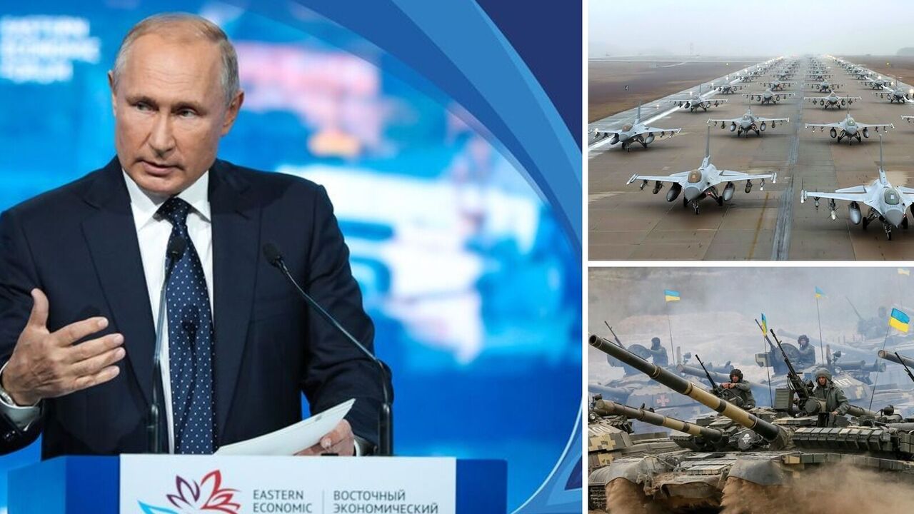 Putin reacted to F-16s for Ukraine, complained about "British intelligence services" and raved about AFU losses: highlights from statements