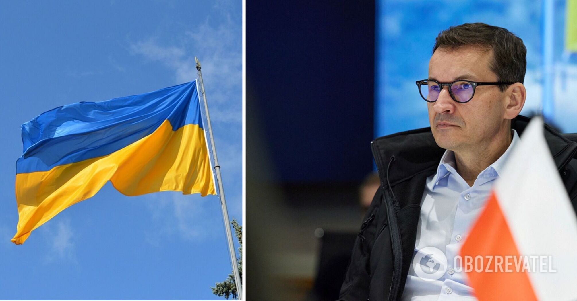 Morawiecki powiedział, że Polska będzie kontynuować zakaz importu zbóż z Ukrainy