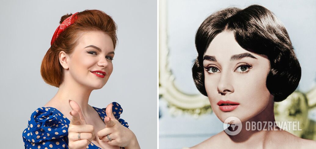 Worn by Audrey Hepburn and Marilyn Monroe: five popular 50s hairstyles that are on trend today