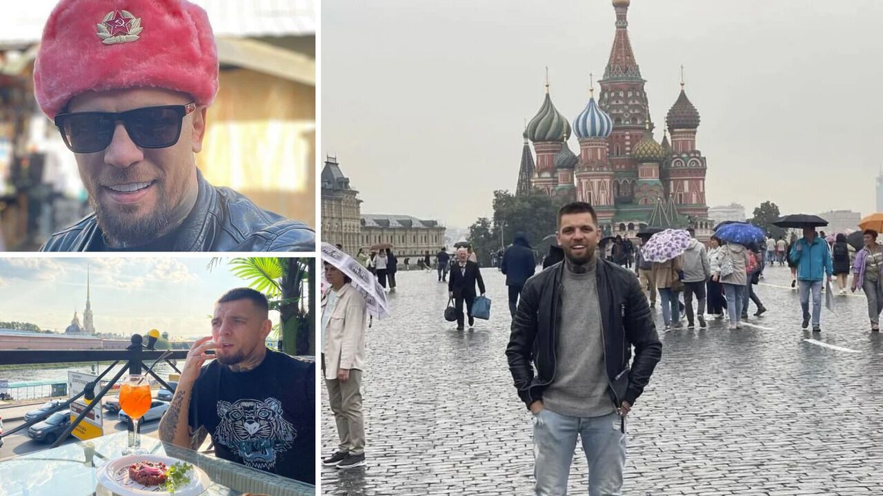 A famous Ukrainian boxer visited Russia, showing how good it is there. Photo fact