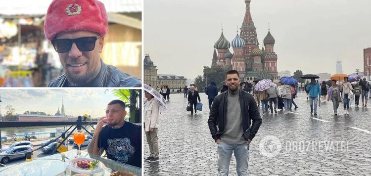 Słynny ukraiński bokser pojechał do Rosji, pokazując jak dobrze tam jest. Zdjęcie
